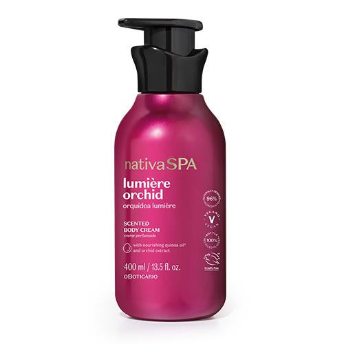 Creme Hidratante Perfumado Nativa SPA Orquídea Lumière, 400ml