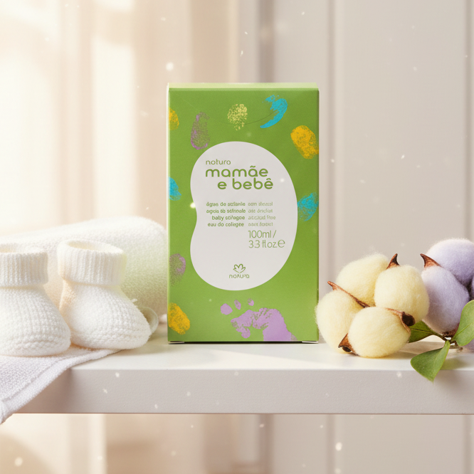 Natura mamãe e Bebê- Água de Colônia 100ml