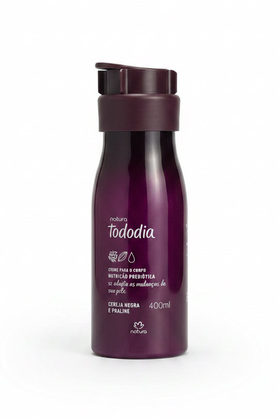 Natura Tododia Creme Corporal Cereja Negra e Praliné 400 ml