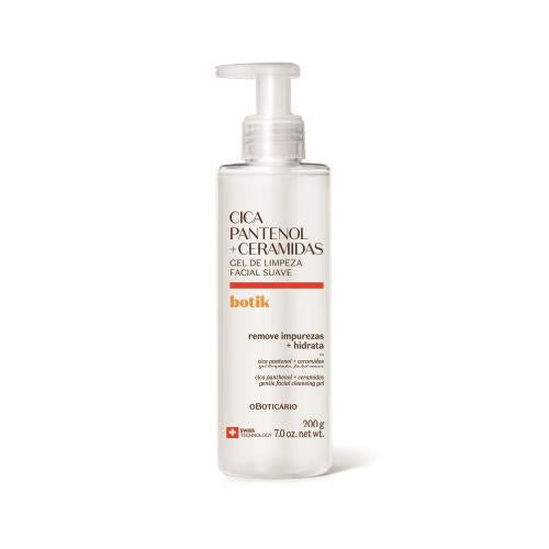 Gel de Limpeza Suave Botik Cica Pantenol e Ceramidas 200g
