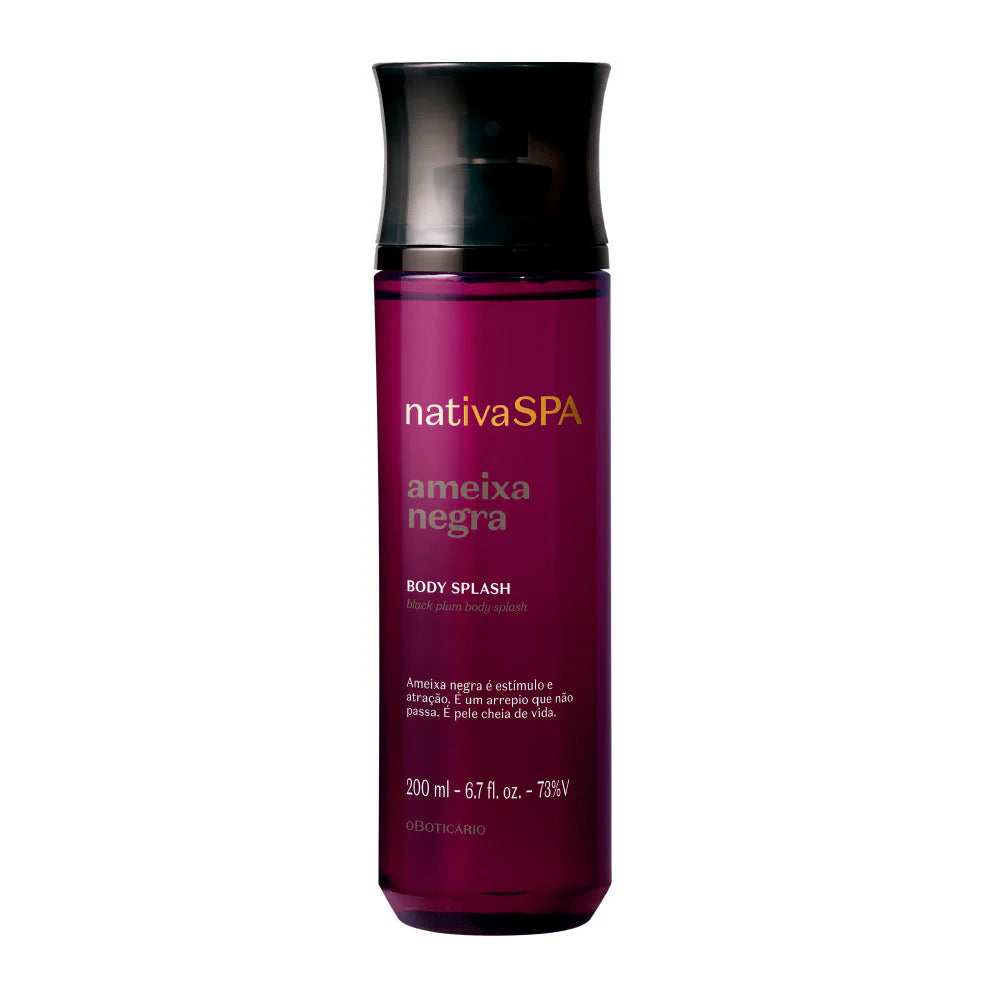 Body Splash Nativa Spa Ameixa Negra 200 ml
