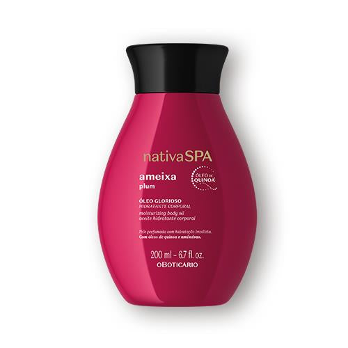 Óleo Glorioso de Banho Nativa SPA Ameixa 200ml