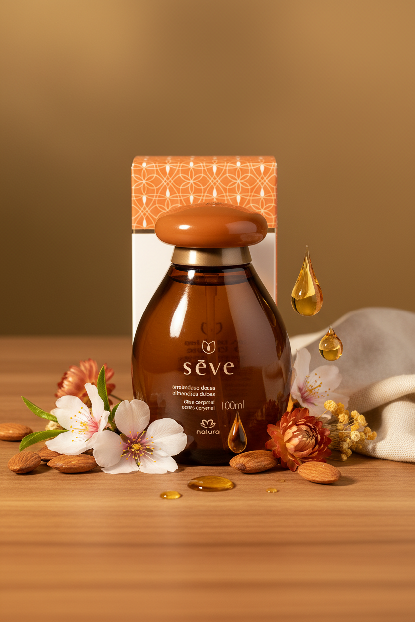 Natura Sève Óleo Desodorante Corporal Amêndoas Doces 100 ml