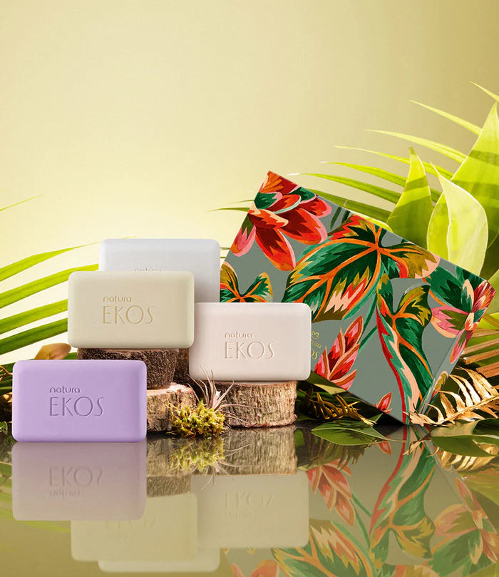 Natura Ekos Holiday - Creamy bar soaps 4x100g